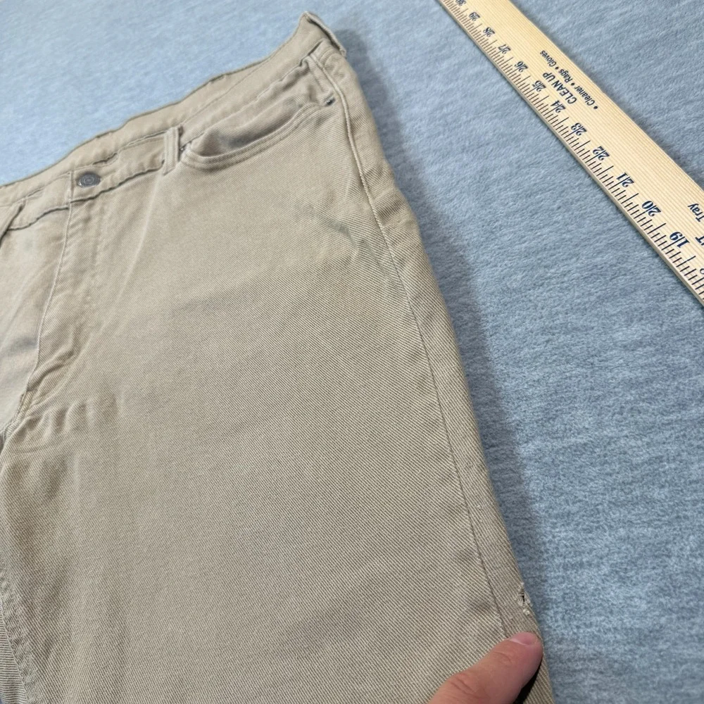 Levis Jeans Mens 40x30 Beige 541 Athletic‎ Tapered Mid Rise Stretch Light Wash